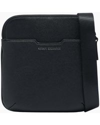 ARMANI EXCHANGE - Embossed Logo Mini Crossbody Bag - Lyst