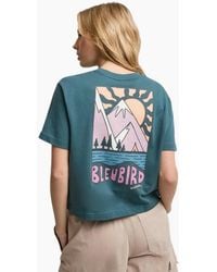 Bleubird - Solace Cropped Short Sleeve T-Shirt - Lyst