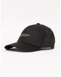 ARMANI EXCHANGE - Milano/New York Logo Baseball Cap - Lyst