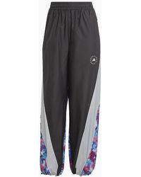 adidas - Color Block Patterned Wide Leg Track Pants - Lyst