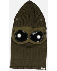 C.P. Company - Knitted Goggle Ski Mask - Lyst