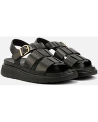 Fitflop - Gen-Ff Fisherman Leather Sandals - Lyst