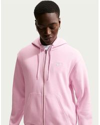 Nike - Sportswear Club Fleece Full Zip Hoodie - Lyst