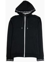 BOSS - Saggy 1 Zip Up Sweatshirt 001 - Lyst