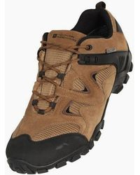Mountain Warehouse - Curlews Waterproof Suede Walking Shoes - Lyst