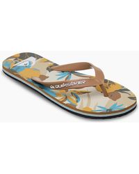 Quiksilver - Molokai Art Flip Flops - Lyst