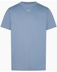Off-White c/o Virgil Abloh - Off Slim Fit Short Sleeve T-Shirt - Lyst