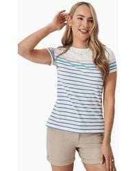Crew - Breton T-Shirt - Lyst