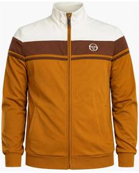Sergio Tacchini - Damarindo Track Top Jacket Gardenia/Potting Soil/Golden - Lyst