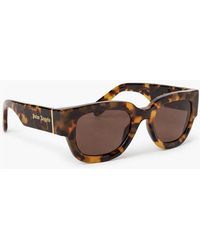 Palm Angels - Monterey Rectangle Sunglasses - Lyst