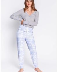 Pj Salvage - Salvage Snowflake Cuffed Pant - Lyst