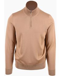 BOSS - Boss Boss H Ebenji Half Zip Knitwear Medium - Lyst