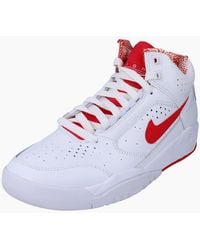 Nike - Air Flight Lite Mid Trainers Dj2518 101 - Lyst