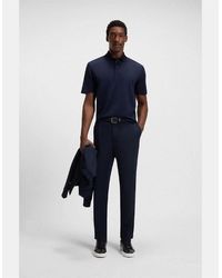 BOSS - Parris 102 Mercerised Cotton Polo Shirt - Lyst