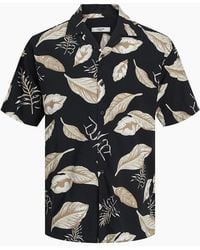 Jack & Jones - Bladrew Print Resort Short Sleeve Shirt - Lyst