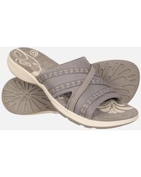 Mountain Warehouse - Ladies Comfort Crest Slip-On Sliders - Lyst