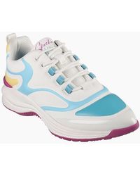 Skechers - Hot Melt Embossed Neoprene Low Top Trainers - Lyst