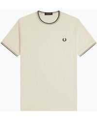 Fred Perry - Twin Tipped T-Shirt - Lyst