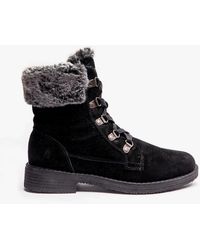 Hush Puppies - Florence Leather Ankle Boots - Lyst