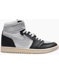 Nike - Ladies Air Jordan 1 Leather High-Top Trainers - Lyst