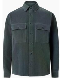 Belstaff - Ravine Corduroy Shirt Petrol - Lyst