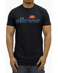 Ellesse - Giniti T Shirt Crew Neck Short Sleeve Cotton Top Summer Holiday Tee - Lyst