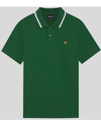 Lyle & Scott - Tipped Track Polo Shirt - Lyst