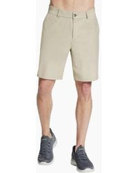 Skechers - Premium Everywhere 9 Inch Short Polyester Natural Knee-Length Shorts - Lyst