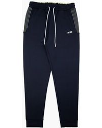 BOSS - Hadiko 1 Multi Coloured Stripe Bottoms Dark 402 - Lyst