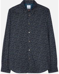 Paul Smith - Ps Ls Tailored Fit Shirt 49 Dk - Lyst