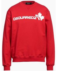 DSquared² - Bold Maple Leaf Logo Sweatshirt - Lyst