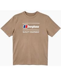 Berghaus - T Shirt Quality Equipment Crew Neck Short Sleeve Summer Tshirt - Lyst