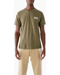 TRUE RELIGION - T Shirts Short Sleeve Buddha Summer Crew Neck Cotton Tee New - Lyst
