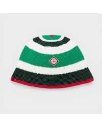 CASABLANCA - Cotton Crochet Hat - Lyst