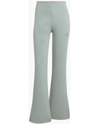 adidas - Soft Lux Flared Pants - Lyst