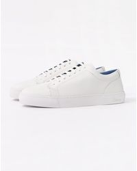 Oliver Sweeney - Hayle Antiqued Calf Leather Trainers - Lyst