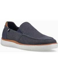Hush Puppies - Damon Slip On Textile Loafers - Lyst