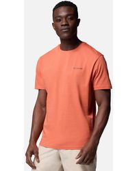 Columbia - Barton Springs Short Sleeve Graphic Tee Tuscan - Lyst