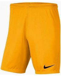 Nike - Park Iii Dri Fit Slim Fit Football Shorts - Lyst