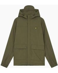 Lyle & Scott - Lyle & Scott Hooded Pocket Jacket - Lyst