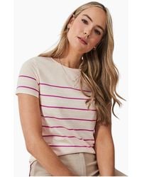 Crew - Breton T-Shirt - Lyst