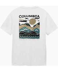 Columbia - Explorers Canyon Back Graphic T-Shirt - Lyst