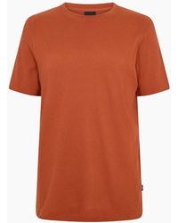 BOSS - Tiburt Bubble Structure Cotton T-Shirt - Lyst