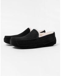 UGG - Ascot Sheepskin Slipper Loafers - Lyst