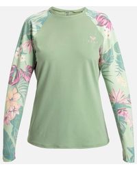 Roxy - Into The Sun Long Sleeve Rash Vest - Lyst