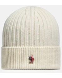 Moncler - Branded Wool Hat - Lyst