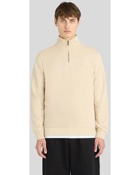 Lyle & Scott - Superfine Cotton 1/4 Zip Sweatshirt - Lyst