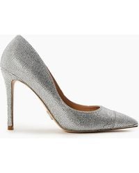 Steve Madden - Evelyn Cr Metallic Stiletto Court Shoes - Lyst