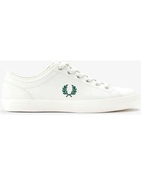 Fred Perry - Baseline Leather Trainers - Lyst