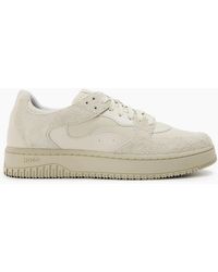 BOSS - Tenn Canvas Low Top Sneakers - Lyst